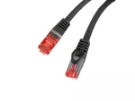 PATCHCORD KAT.6 S/FTP LSZH CU 3M CZARNY FLUKE PASSED LANBERG