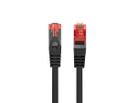 PATCHCORD KAT.6 S/FTP LSZH CU 3M CZARNY FLUKE PASSED LANBERG