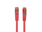 PATCHCORD KAT.6 S/FTP LSZH CU 3M CZERWONY FLUKE PASSED LANBERG