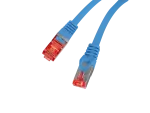 PATCHCORD KAT.6 S/FTP LSZH CU 3M NIEBIESKI FLUKE PASSED LANBERG