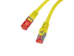 PATCHCORD KAT.6 S/FTP LSZH CU 3M ŻÓŁTY FLUKE PASSED LANBERG