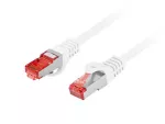 PATCHCORD KAT.6 S/FTP LSZH CU 5M BIAŁY FLUKE PASSED LANBERG
