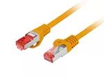 PATCHCORD KAT.6 S/FTP LSZH CU 5M POMARAŃCZOWY FLUKE PASSED LANBERG
