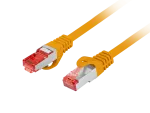PATCHCORD KAT.6 S/FTP LSZH CU 5M POMARAŃCZOWY FLUKE PASSED LANBERG