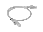 PATCHCORD KAT.6 UTP 0.5M SZARY FLUKE PASSED LANBERG