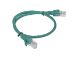 PATCHCORD KAT.6 UTP 0.5M ZIELONY FLUKE PASSED LANBERG