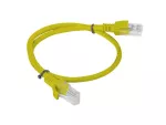 PATCHCORD KAT.6 UTP 0.5M ŻÓŁTY FLUKE PASSED LANBERG