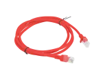 PATCHCORD KAT.6 UTP 1.5M CZERWONY FLUKE PASSED LANBERG