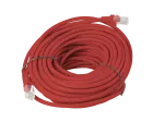 PATCHCORD KAT.6 UTP 15M CZERWONY FLUKE PASSED LANBERG