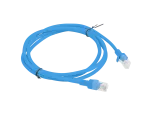 PATCHCORD KAT.6 UTP 1.5M NIEBIESKI FLUKE PASSED LANBERG