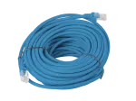 PATCHCORD KAT.6 UTP 15M NIEBIESKI FLUKE PASSED LANBERG