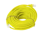 PATCHCORD KAT.6 UTP 15M ŻÓŁTY FLUKE PASSED LANBERG