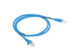 PATCHCORD KAT.6 UTP 1M NIEBIESKI FLUKE PASSED LANBERG