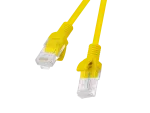 PATCHCORD KAT.6 UTP 1M ŻÓŁTY FLUKE PASSED LANBERG