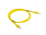 PATCHCORD KAT.6 UTP 1M ŻÓŁTY FLUKE PASSED LANBERG