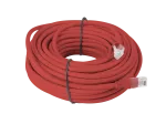 PATCHCORD KAT.6 UTP 20M CZERWONY FLUKE PASSED LANBERG