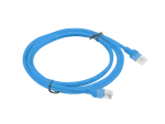 PATCHCORD KAT.6 UTP 2M NIEBIESKI FLUKE PASSED LANBERG