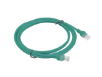 PATCHCORD KAT.6 UTP 2M ZIELONY FLUKE PASSED LANBERG