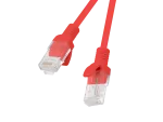 PATCHCORD KAT.6 UTP 3M CZERWONY FLUKE PASSED LANBERG