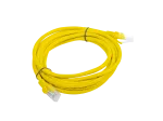 PATCHCORD KAT.6 UTP 3M ŻÓŁTY FLUKE PASSED LANBERG