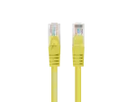 PATCHCORD KAT.6 UTP 7.5M ŻÓŁTY FLUKE PASSED LANBERG