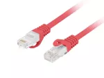 PATCHCORD KAT.6 UTP LSZH CU 0.25M CZERWONY FLUKE PASSED LANBERG