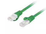 PATCHCORD KAT.6 UTP LSZH CU 0.25M ZIELONY FLUKE PASSED LANBERG