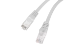 PATCHCORD KAT.6 UTP LSZH CU 0.5M SZARY FLUKE PASSED LANBERG