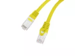 PATCHCORD KAT.6 UTP LSZH CU 0.5M ŻÓŁTY FLUKE PASSED LANBERG