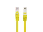 PATCHCORD KAT.6 UTP LSZH CU 0.5M ŻÓŁTY FLUKE PASSED LANBERG