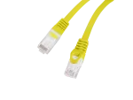 PATCHCORD KAT.6 UTP LSZH CU 0.5M ŻÓŁTY FLUKE PASSED LANBERG