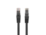 PATCHCORD KAT.6 UTP LSZH CU 1M CZARNY FLUKE PASSED LANBERG