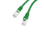 PATCHCORD KAT.6 UTP LSZH CU 1M ZIELONY FLUKE PASSED LANBERG