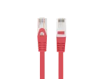 PATCHCORD KAT.6 UTP LSZH CU 3M CZERWONY FLUKE PASSED LANBERG