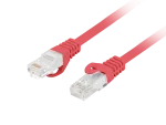 PATCHCORD KAT.6 UTP LSZH CU 3M CZERWONY FLUKE PASSED LANBERG