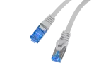 PATCHCORD KAT.6A S/FTP LSZH CCA 0.25M SZARY FLUKE PASSED LANBERG