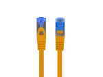 PATCHCORD KAT.6A S/FTP LSZH CCA 0.5M POMARAŃCZOWY FLUKE PASSED LANBERG