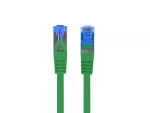 PATCHCORD KAT.6A S/FTP LSZH CCA 0.5M ZIELONY FLUKE PASSED LANBERG