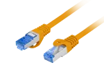PATCHCORD KAT.6A S/FTP LSZH CCA 5M POMARAŃCZOWY FLUKE PASSED LANBERG