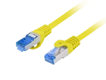 PATCHCORD KAT.6A S/FTP LSZH CCA 5M ŻÓŁTY FLUKE PASSED LANBERG