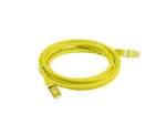 PATCHCORD KAT.6A S/FTP LSZH CU 10M ŻÓŁTY FLUKE PASSED LANBERG