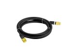 PATCHCORD KAT.6A S/FTP LSZH CU 15M CZARNY FLUKE PASSED LANBERG