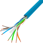 KABEL LAN UTP 1GB/S 305M DRUT CCA NIEBIESKI LANBERG