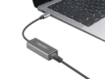 KARTA SIECIOWA NATEC CRICKET USB-C 3.1 1X RJ45 1GB NA KABLU