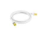PATCHCORD KAT.6A S/FTP LSZH CU 5M BIAŁY FLUKE PASSED LANBERG