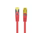 PATCHCORD KAT.6A S/FTP LSZH CU 5M CZERWONY FLUKE PASSED LANBERG