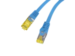 PATCHCORD KAT.6A S/FTP LSZH CU 5M NIEBIESKI FLUKE PASSED LANBERG