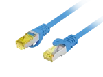 PATCHCORD KAT.6A S/FTP LSZH CU 5M NIEBIESKI FLUKE PASSED LANBERG