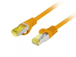 PATCHCORD KAT.6A S/FTP LSZH CU 5M POMARAŃCZOWY FLUKE PASSED LANBERG