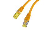 PATCHCORD KAT.6A S/FTP LSZH CU 5M POMARAŃCZOWY FLUKE PASSED LANBERG